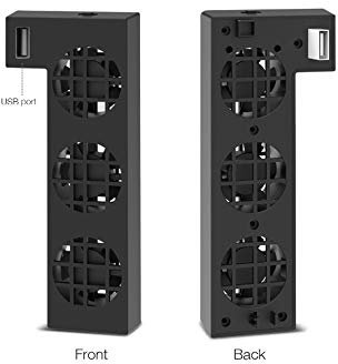 OSTENT Port USB externe 3 Ventilateurs intégrés Refroidisseur pour console Xbox One X