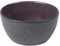 BITZ Schüssel, Schale, Müslischale, Snackschale aus Steingut, 12 cm im Durchmesser, schwarz/lila