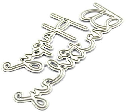 Kalttoy Stanzschablone Scrapbooking Stanzschablonen Stanzen Schneiden Schablonen Stanzformen, für Sizzix Big Shot/Cricut Cuttlebug/und andere Stanzmaschine