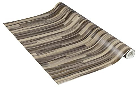 Venilia Klebefolie | Parkett Braun Holzoptik Braun | 90 cm x 2,1 m, Stärke 95μ | selbstklebende Möbel-Folie, Dekofolie, Tapete, Küchenfolie | ohne Phthalate | Made in EU