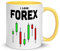 Jimbeels I Love Forex | Lustige Tasse für Daytrader | Lustiger Daytrading Spruch | Für Börsianer Forex Aktienhändler Devisenhändler Trader | Zweifarbige Tasse