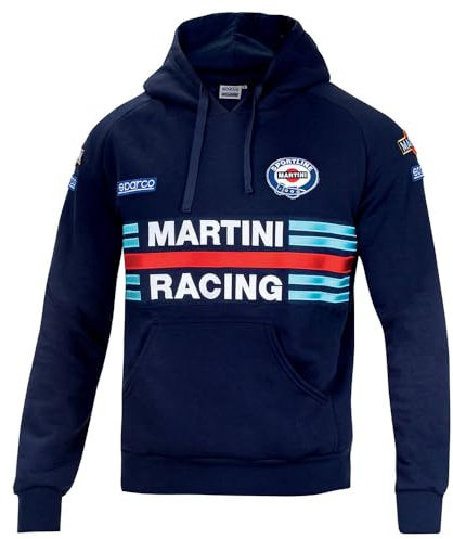 Sparco Unisex Martini Racing Sweatshirt Navy Standard Erwachsene