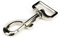 10 Stück Bolzen Karabiner 25x80mm – Haken mit Drehgelenk Robust für Hundehalsband im 10er Set, robuster Stahl – Karabiner 80mm Länge,Karabiner mit drehbarem geradem (rechteck) Wirbel