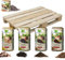 Pro Natur Hochbeet Erde Set Plus 400 l Grundfüllung + 400 l Kompost + 400 l Erde + 50 l Fasermulch + Hochbeet-Dünger