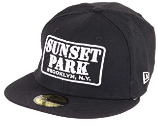 New Era Sunset Park Brooklyn New York Black 59Fifty Basecap - 7 3/4-62cm (XXL)