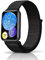 ZoRoll Armband für Huawei Watch Fit 2, Nylon Einstellbar Klettverschluss Ersatzarmband Sport Loop Soft Kompatibel mit Huawei Watch Fit 2 - Schwarz