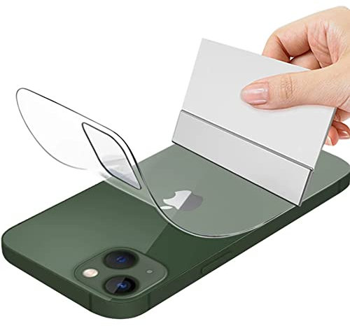 CUFEREDU 2 uds 3D Protector de Pantalla Trasera Flexible para iPhone 12 Pro 6.1 Película de Hidrogel de la Tapa Trasera Transparente de TPU A Prueba de Explosiones