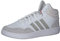 adidas Men's Hoops 3.0 Mid Lifestyle Basketball Classic Vintage Shoes, Cloud White/Metal Grey/Grey one, 11.5 UK