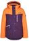 Ziener Mädchen ANOKI Ski-Jacke, Winterjacke | wasserdicht, winddicht, warm, dark violet, 140