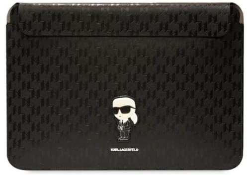 Karl Lagerfeld Sleeve KLCS16SAKHPKK 16 Schwarz Saffiano Monogram Ikonik