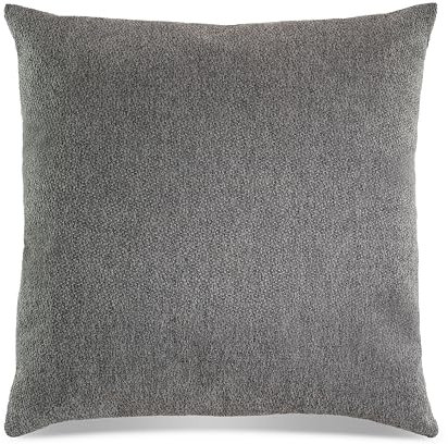 Quantum Interior by Maxland Dekokissen Mit Struktur Gefüllt Hochwertiges Wohnzimmerkissen Für Sofa ca. 50 x 50 cm (Anthrazit)