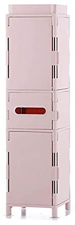 Porte-Rouleau de Papier Toile de toilette Porte-papier Porte-tissu en plastique Bleu Rose Multifold Paper Serviette Distributeur Petite salle de bain Armoire de plancher de rangement Porte Papier Toil