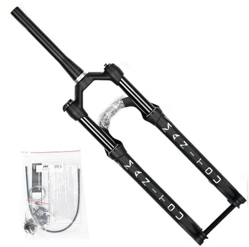 TS TAC-SKY 27.5 29 Inch Mountain Bike Air Suspension Fork BOOST 110 * 15mm M30 MTB Fork Shock-absorbing Tapered (Color : 29 Remote M30)