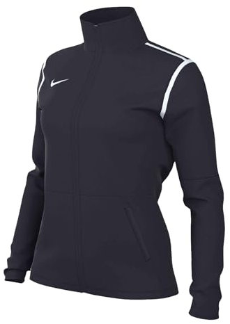 Nike W NK DF Park20 TRK JKT K R Longueur des Hanches, Bleu Nuit/Blanc, m Femme