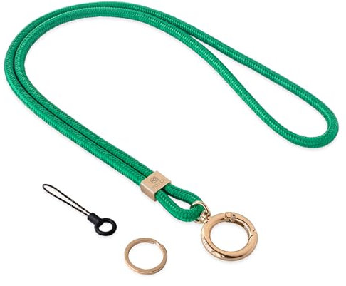 YOYOL Schlüsselband, Halsband-Schlüsselanhänger für ID-Abzeichen, Schlüssel, Handy, Männer und Frauen Cool Umhängeband