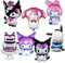7 Stück Cartoon Folienballon, Cartoon Geburtstagsdeko Folienballon, Kindergeburtstag Ballon Dekoration, Anime Folienballon Party Deko für Kinder
