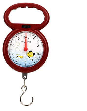 UNbit IRDFWH Pointeur Crochet Balances Suspendues Mini Portable 10kg Pesant for Bagages de Poche de Pêche Balances