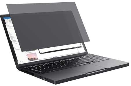 Trust Primo 14 Zoll Laptop Blickschutzfilter, Blickschutzfolie mit Blaulichtfilter, 60° Blickwinkel, Computer Bildschirm Sichtschutz, Anti-Blend-Datenschutzfilter für HP Lenovo Acer Dell Asus