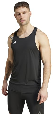 adidas Men's Adizero Essentials Aeroready Running Singlet T-Shirt