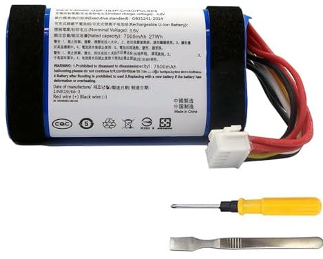 CAESEA 7500mAh High Capacity Replacement Battery Compatible with Pulse 5 Speakers for JBL Part Number: GSP-1S3P-CH4D