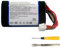 CAESEA 7500mAh Ersatzakku mit hoher Kapazität Kompatibel mit Pulse 5 Lautsprecher für JBL Teilenummer: GSP-1S3P-CH4D