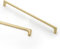 SYZOW 6 Pack Cabinet Handles Brushed Brass Modern Handles Furniture Handles, 224mm Hole Spacing Door Handles, Brushed Brass Kitchen Cupboard Handles