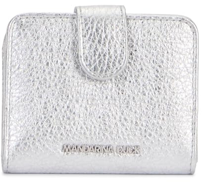 Mandarina Duck Mellow Leather Wallet, Women's Travel Accessories, One Size, Warm Taupe, One Size