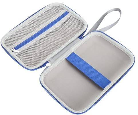 Dpofirs Hartschalen Tragetasche für Super Blocks Spiele, Schützender Aufbewahrungshalter mit Gummiband, Netztasche, Game Blocks Organizer