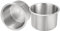 sourcing map 2 Pcs 201 Stainless Steel Drop-in Cup, 2.2 x 3.74 Drink Can Holder Poker Table Cup Holder Insert for Sofa Boat Car Marine, Silver