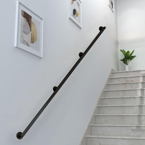 Handlauf für Treppen, 80 cm bis 6 m, robustes und elegantes Design für eine sichere und elegante Wohnkultur.
