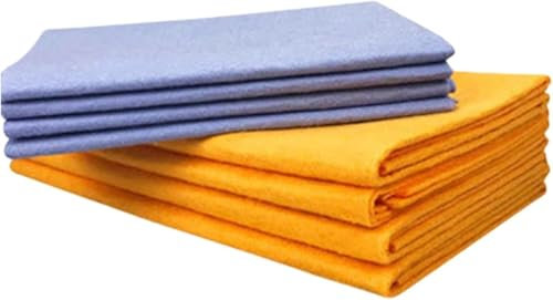 Non-woven fabricsChamois Towel Multi-Purpose Cleaning Shammy Drying Super Absorbent Cloth Cleaning Shammy Cloth Machine Washable For Car Dryingfor Window, Floors,Pet cleaning