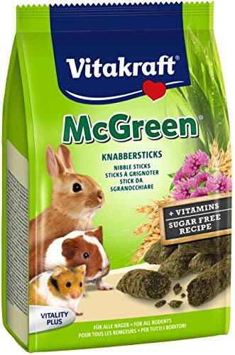 Vitakraft McGreen - Friandises à grignoter pour tous les Rongeurs