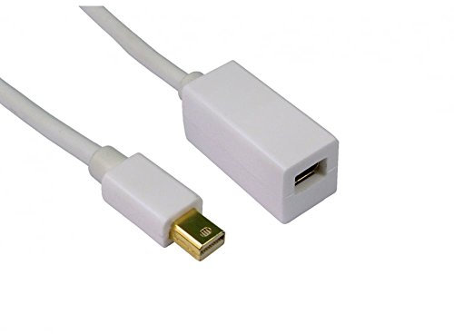 rhinocables Mini Displayport Display Port Extension Cable Mini DP Extending Lead for Computer, Monitor, Projector, Laptop (2m)
