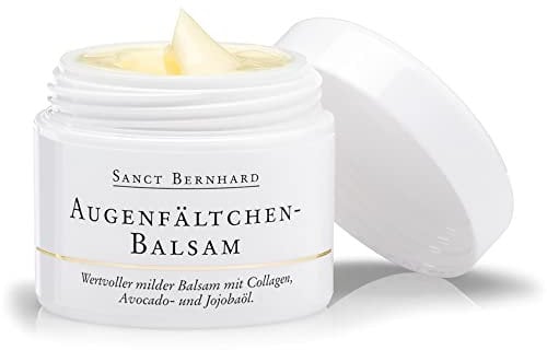 Sanct Bernhard Augenfältchen-Balsam mit Collagen, Avocadoöl, Jojobaöl 15 ml
