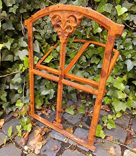 GUSSFENSTER GUSSEISENFENSTER FENSTER ANTIK STIL SPIEGELFENSTER GARTEN NEU