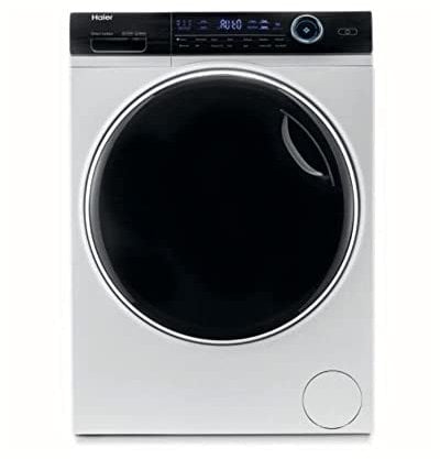Haier HW100-B14979 Freestanding Washing Machine, 10kg Load, 1400RPM, White