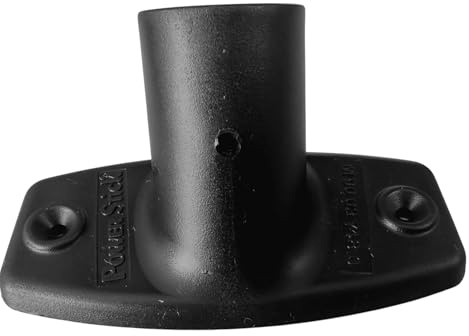 MAAJ STIELHALTER 24 mm SCHWARZ FÜR BESENSTIELE ERSATZTEIL - MADE IN GERMANY
