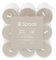 Spaas Velas de té perfumadas, recipiente transparente, 4,5 h, paquete de 18 unidades, aroma Mindful Morning