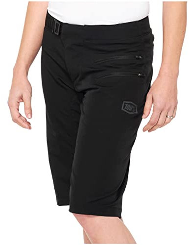 100% Airmatic Damen Fahrrad Shorts (Black,XL)