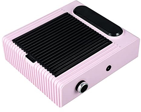 80W Aspirador de Uñas, Colector de Polvo de Uñas para Manicura y Pedicura Máquina, con Filtro Suplementario Succión de efecto de salón Aspirador de Polvo Uñas del Vacío del Arte del Uñas