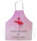 Mr. & Mrs. Panda Kochschürze Flamingo Yoga - Geschenk, Baum, Grillschürze Männer, Ärger, Kochschürze für Männer, Kochschürze Damen, Yoga-Übung, Rosa,