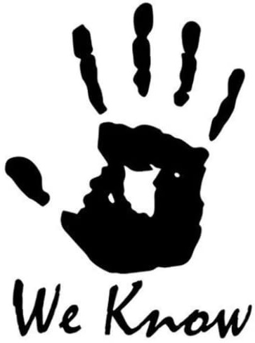 Skyrim We Know Dark Brotherhood Legendary DIY Funny 3D Sticker And Decals Sticker On Car Styling10*12cm