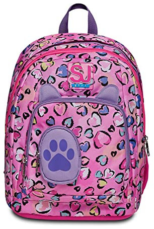 SJ Gang Zaino scuola ZAINO ADVANCED - rosa orsetto
