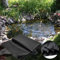 DAZZLEEX Teichfolie,UV- und witterungsbeständig Gartenteich-Teichfolien,Schwimmteich Folie Teichplane schwarz für Teichbau verschönerte Garten- und Teichzubehör (3 x 3M)