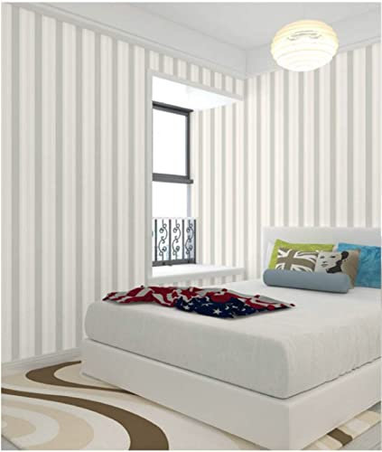 Curry Hell Vliestapete 9,5 m x 0,53 m Geometrisch Tapete Modernes Design Vertikale Streifen Tapete für Flur Wohnzimmer Schlafzimmer Büro