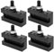 4PCS Quick Change Tool Post 250 101,250-101 Set,Turning and Facing Tool Holder Mini Quick Change CNC Lathe Holder