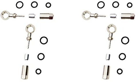 IGUATU 2X Bremse Eine Scheibe Fahrrad Anschluss Banjo Öl Nadel Schraube Kit für SRAM Levello/Ultimate A1, Code R B1