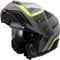 LS2, Modularer Motorradhelm STROBE II MONZA Matt Black H-V Yellow, XXL