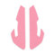A pair Grip Tape Replacement for Razer Viper/Viper Ultimate Gaming Mouse (Pink)