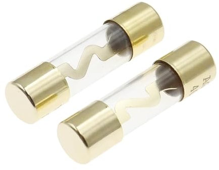 5 Stück vergoldete Glassicherung Sicherungspaket Auto-Audio-Verstärker Verstärker 10A 15A 20A 25A 30A 40A 50A 60A 70A 80A 100A Autosicherung (Size : 60A)